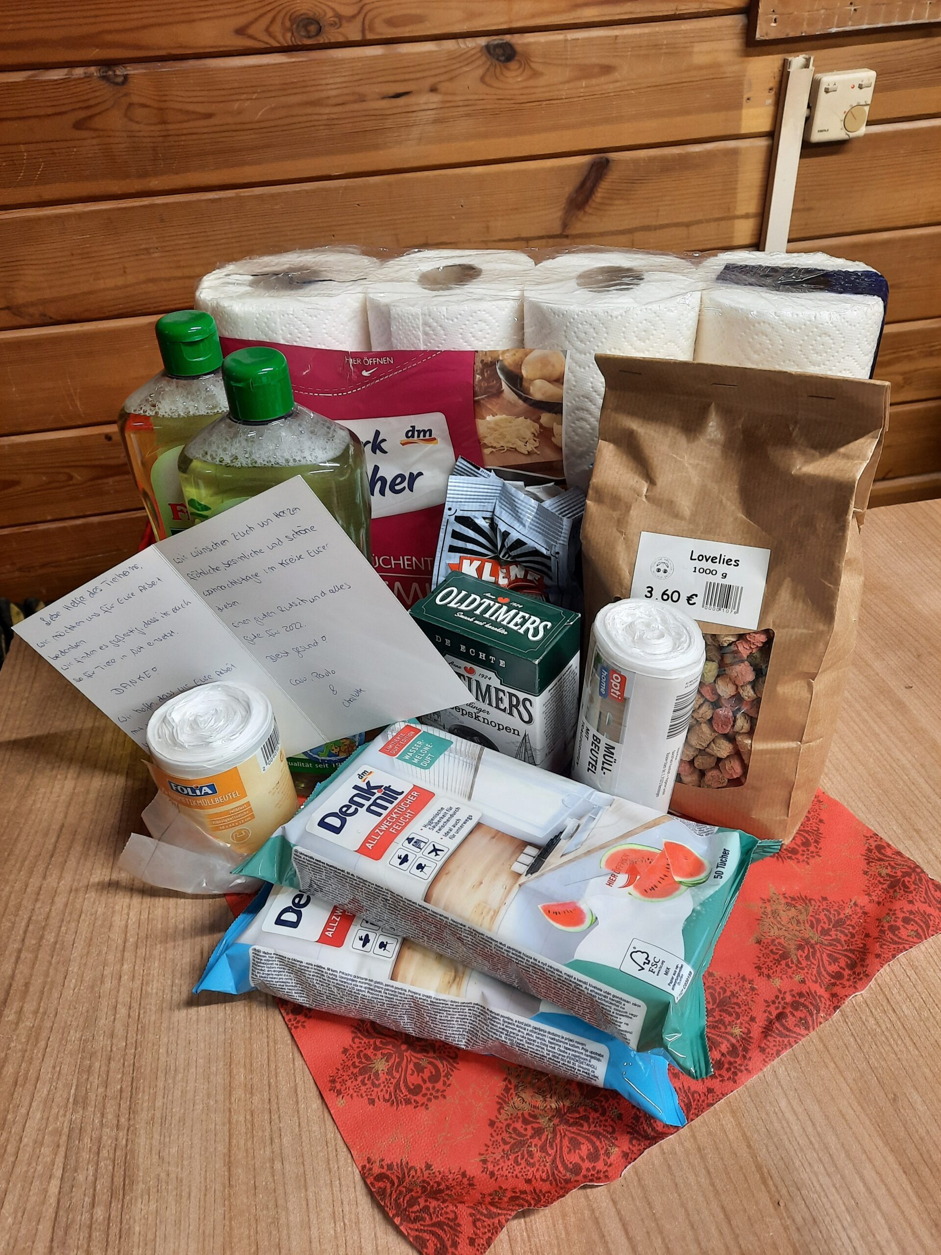 Vielen lieben Dank!