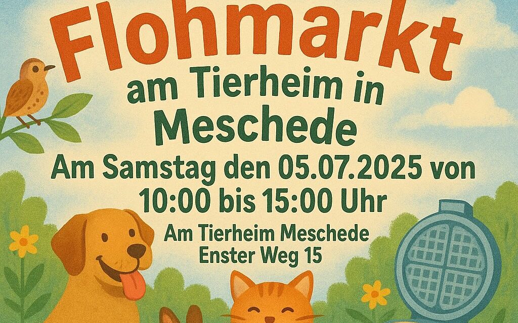 Flohmarkt am Tierheim