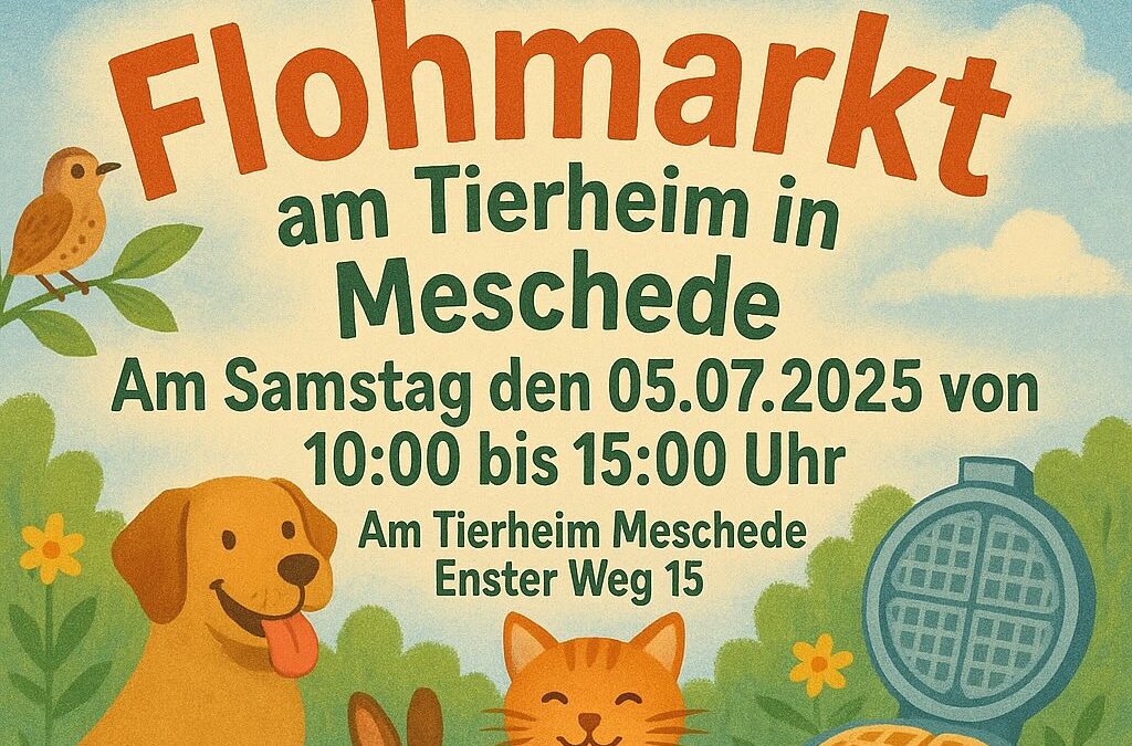 Flohmarkt am Tierheim