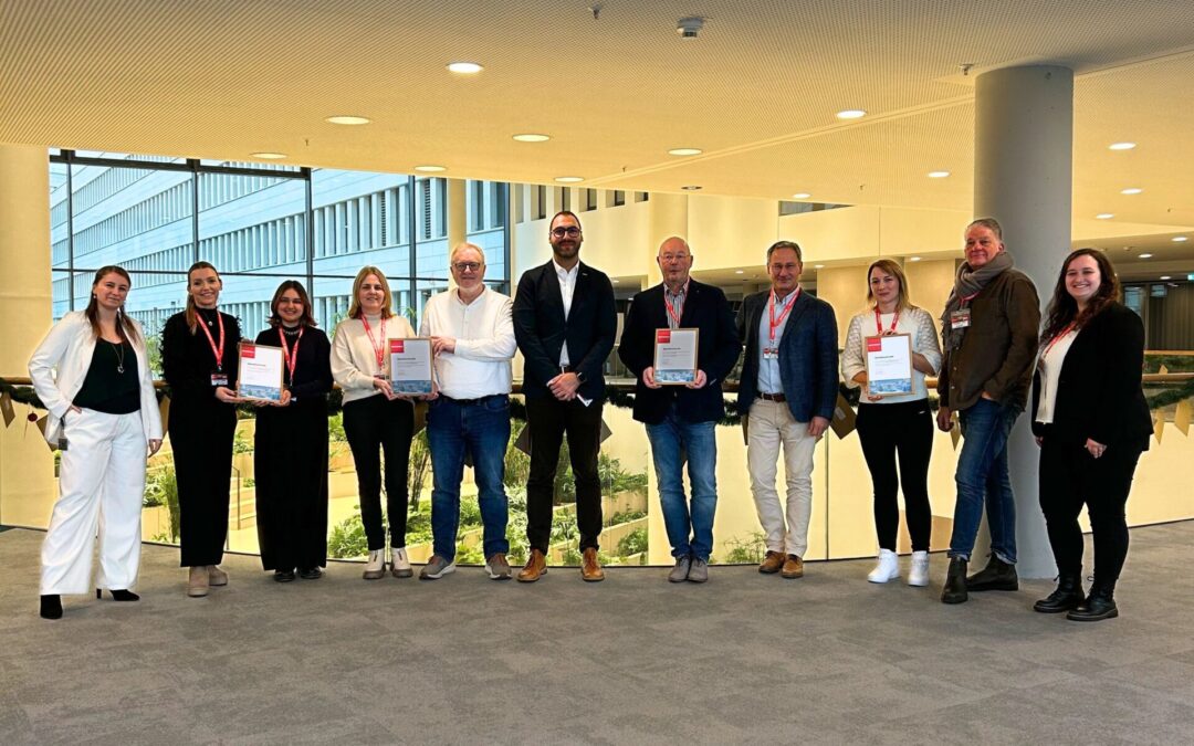 Weihnachtsspende der Firma Materna in Dortmund