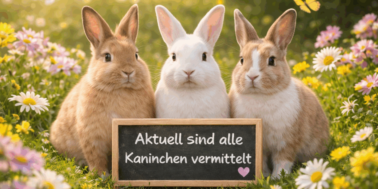 Wir sind aktuell alle vermittelt!