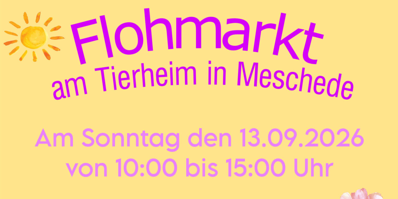 Flohmarkt rund ums Tier